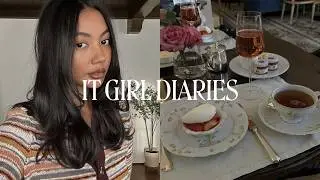 VLOG: A MAJOR HAIRCUT, HIGH TEA IN BEVERLY HILLS, & WHAT I WORE IN OCT