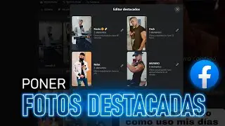 Poner FOTOS DESTACADAS en Facebook PC 🔵