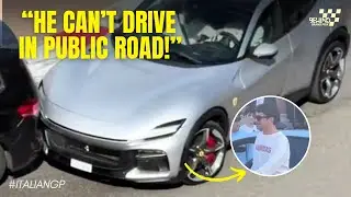 Charles Leclerc hitting Random People Car after not stopping on the traffic in Monaco Hairpin turn