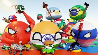 Meet the BRICS (Countryballs)