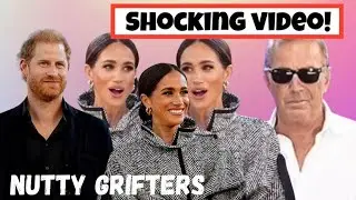 Video Captures Meghan Markle Grifting Kevin Costner’s Event, He’s Pissed!