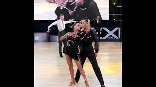 Rumba / Sakharov Artem & Nikulina Valeria / Youth-1 La (Open) 1/2 - Minsk Championship (05/20/2023)