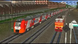 Trainz. Гонки в Раменках