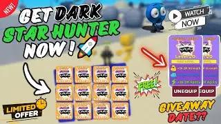 GET FREE *DARK STAR HUNTER* PETS NOW in Muscle Legends Roblox 2024 🎮