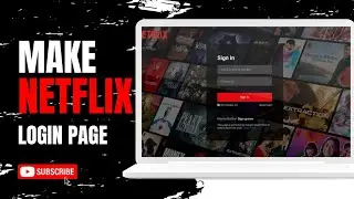 How to Create Netflix Login Page in HTML and CSS |Netflix Login Page Clone  @learnwithcode102