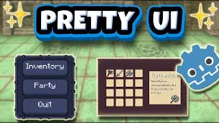 How to Make Pretty UI with Theme Editor in Godot 4