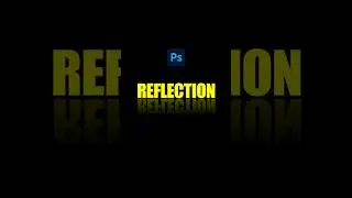 Reflection Effect In Photoshop #youtubeshorts #shorts #reflection