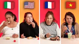 Mexican moms Try Each Country's Dessert! Which Country's Dessert is BEST?