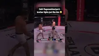 Zabit’s brother fights just like him 😲 (via Bellator MMA)