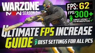 🔧 COD: WARZONE 3 Dramatically increase performance / FPS with any setup! *Best Settings 2024* 🖱️🎮✅