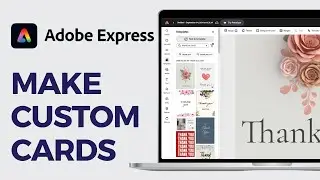 How to Make Custom Thank You Cards on Adobe Express (2024)