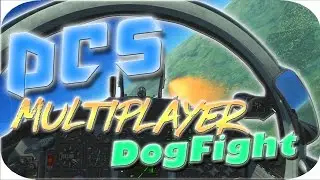 DCS World - F-5E Multiplayer DogFight! | F-5E vs MIG-21bis | DCS Multiplayer Flying