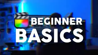 Final Cut Pro X Beginner Basics Tutorial | HOW TO START AND EXPORT A PROJECT