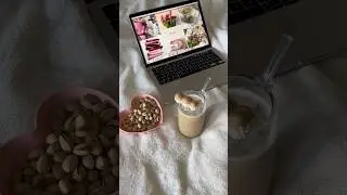 Morning diaries 💖 #short #asmr #satisfying #thatgirl #icedcoffee #morningroutine #aesthetic #trend