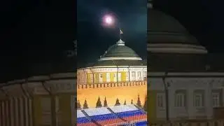 Drone attack on Kremlin Presidential building.  | ukraine war video footage #shorts