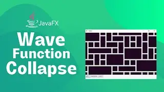 Java - Wave Function Collapse visulized using JavaFX