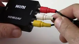 How to Convert HDMI to RCA