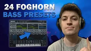 24 Serum Presets for Foghorn Rollers DnB