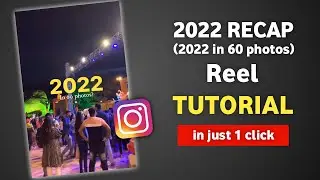 2022 Recap Reel Tutorial | sumo_finn original audio reel editing | Instagram trending reels.