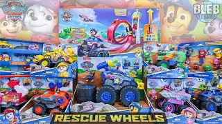 Paw Patrol RESCUE WHEELS toy collection unboxing  ASMR | Super Loop Tower HQ l ASMR toy review