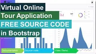 Virtual Online Tour Application Free Bootstrap Template Source code