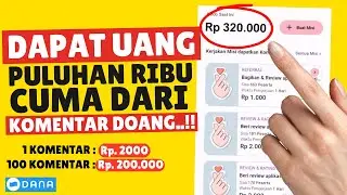 GAJIAN DARI CARA MENGHASILKAN UANG DARI HP , CARI CUAN DI INTERNET - Cara DAPAT UANG Dari Internet