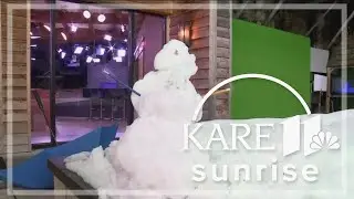 Do you wanna build a snowman? KARE 11's Jason Hackett does...