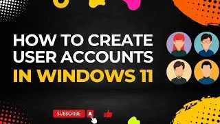 How To Create A New User Account In Windows 11