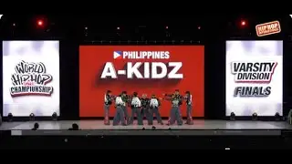 A-Kidz - Philippines  | Gold Medalist Varsity Division | 2024 World Hip Hop Dance Championship