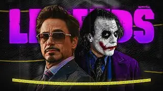 TWO LEGENDS - RDJ X HEATH LEDGER EDIT | Robert Downey Jr  Edit | heath ledger Edit