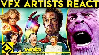 VFX Artists React to AVENGERS ENDGAME Bad & Great CGi