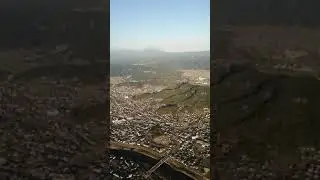 鹿児島空港への着陸 Landing at Kagoshima airport