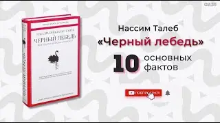 «Черный лебедь», Нассим Талеб | Книга очень кратко за 2 минуты | Быстрый обзор