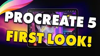 Procreate 5 Update FIRST LOOK