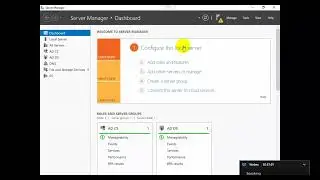 Installing Enterprise Root Certificate Authority Windows Server 2019