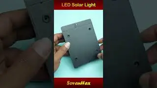 Whats Inside Of Solar LED Light !! 😲