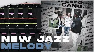 Making New Jazz & Kairo Keyz Melody (FL Studio Silent Cookup)