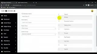 How to setup basic subjects & subject combinations | SumSchool Guide