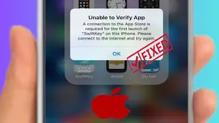 How To Fix Unable To Verify App || An Internet connection is required to verify this app 2024