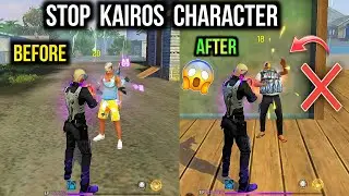 How To Stop Kairos Character Ability? | Armor Will Never Destroy - Free Fire Kairos Character