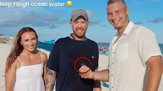 Girlfriend Loses Engagement Ring at Beach Proposal