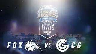 FOX vs. CG  | NA LCS Spring Playoffs | Third Place Game 1 | Echo Fox vs. Clutch Gaming