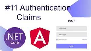 Video 11 Adding Claims to users in .Net Core application using Identity .