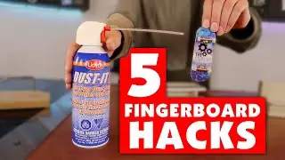 2021 | 5 Fingerboard Hacks! MUST SEE THESE HACKS!!!