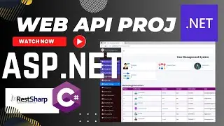 ASP.NET Complete Web API Project  | User Management System | MSSQL | MySQL