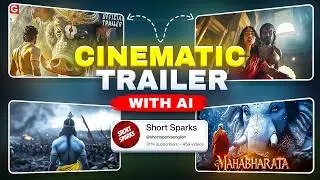 How To Create Cinematic Trailer with AI Like  @shortsparksenglish  in 2025 |