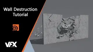 Houdini Introduction to RBD I | Wall Destruction Tutorial