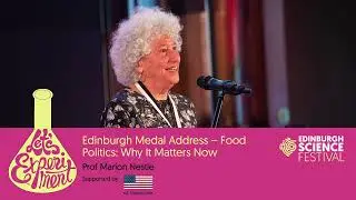 The Edinburgh Medal Ceremony 2023 | Professor Marion Nestle