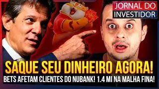 ALERTA! BETs afetam clientes do NUBANK! Se você tem dinheiro em casas de aposta SAQUE AGORA!