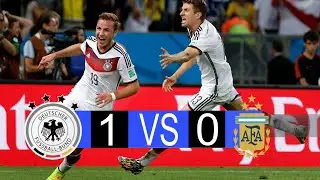 Germany vs Argentina | 1-0 | extended highlights and Goals World Cup final 2014